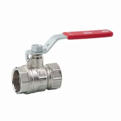 VALVULA NILE VA25 1 1/2" H-H NIQUEL PALANCA GRIS ARCO