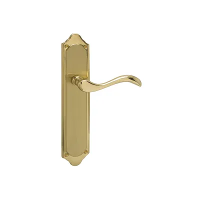 JUEGO MANIVELA EQ3800 PS LATON PULIDO SATINADO 283X56MM JANDEL