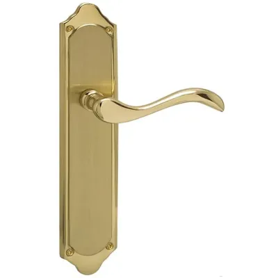 JUEGO MANIVELA EQ3800 PS LATON PULIDO SATINADO 283X56MM JANDEL