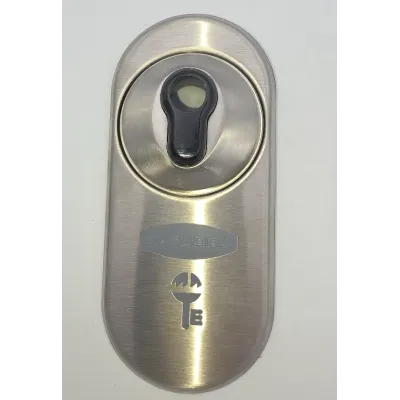 ESCUDO PROTECTOR 425-P + PLACA ACERO INOX CEPILLADO MATE EZCURRA