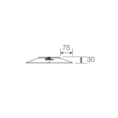 COLLARIN TUBO 180mm x 30mm INOX AISI 304 4019721 ROS