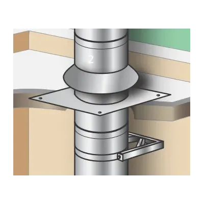 COLLARIN TUBO 180mm x 30mm INOX AISI 304 4019721 ROS