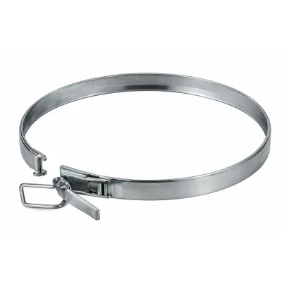 ABRAZADERA UNION CLIP 200MM P/TUBO DP 150MM INOX AISI304 5003978 ROS