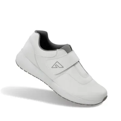 ZAPATO SEGURIDAD BARCELONA ER40W VELCRO BLANCO FAL