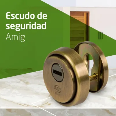 ESCUDO 7343/30-65 LATON CUERO AMIG