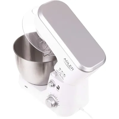AMASADORA C/BOL INOX AD-4216/1000W/4L BLANCA ADLER
