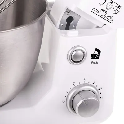 AMASADORA C/BOL INOX AD-4216/1000W/4L BLANCA ADLER