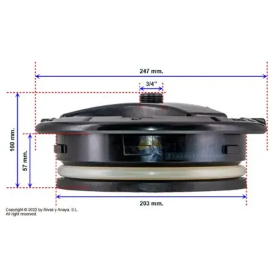 TAPA RAPID COMPLETA 4404020040 ASTRALPOOL