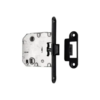 PICAPORTE 801/40 F-20 8036 NEGRO MATE CANTO REDONDO AYR