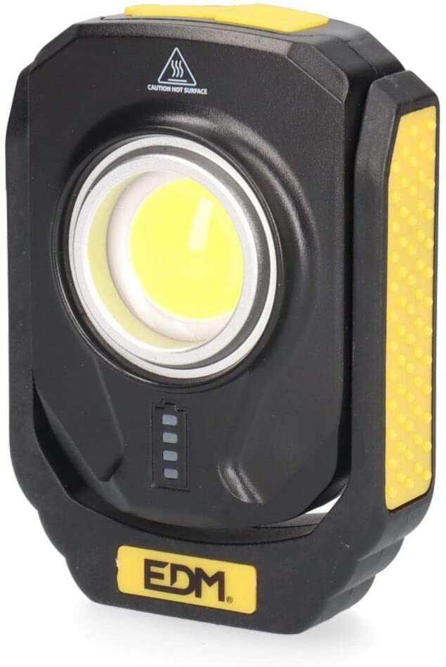 LINTERNA RECARGABLE COMPACT IMAN LED 10W (36442)