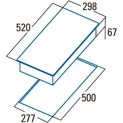 VITROCERAMICA VI 302/A 2F CATA