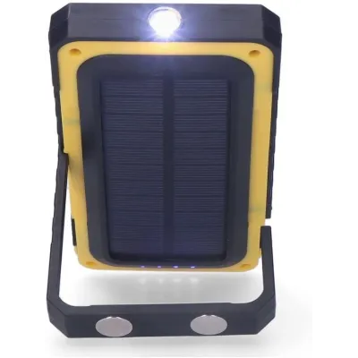 LINTERNA LED SOLAR 36126/10W C/GANCHO IMAN COB EDM