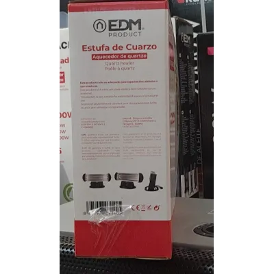 ESTUFA CUARZO 3 BARRAS 7140/400-800-1200W EDM